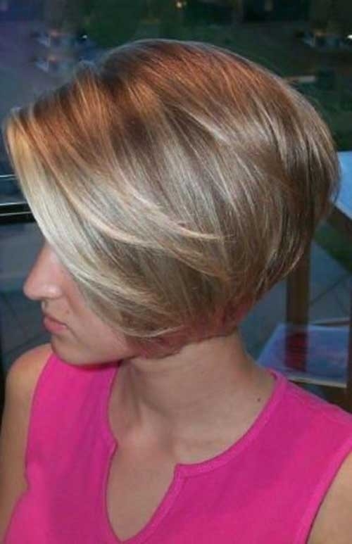 Blonde Fringe Bob
