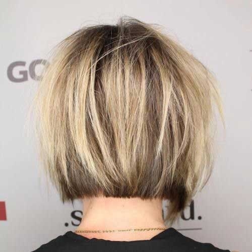 Short Bob Cut Back View