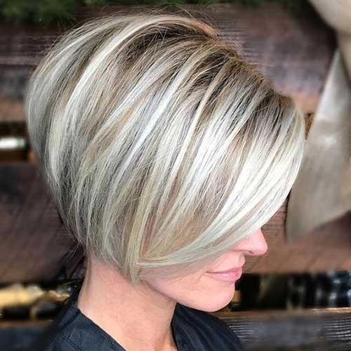 Short Stacked Bob