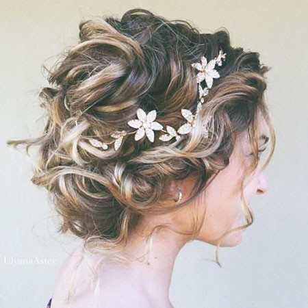 Floral Wedding Hair