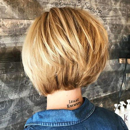 Layered Bob Cut