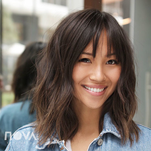 Medium Short Hairstyle