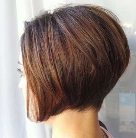 Short Stacked Haircut
