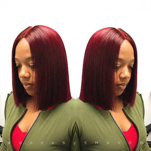 Short Straight Hair 1