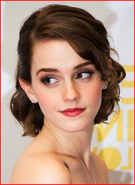 Simple Half Updo Hairstyle