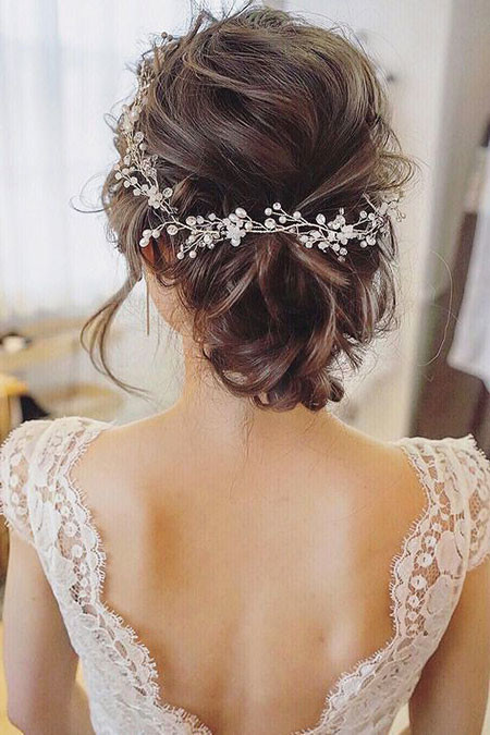 Updo hair for Wedding