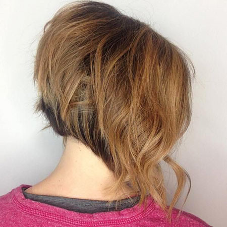 Wavy Bob Hairstyle 1