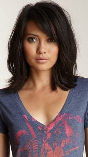 15 short hairstyles with side bangs