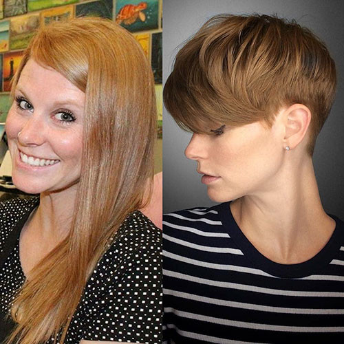 50 short side swept bangs