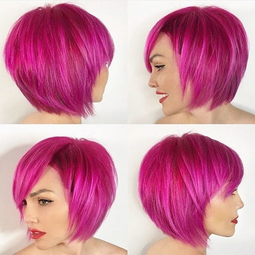 55 short bob with side bangs