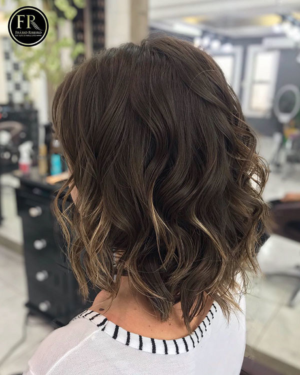 6 short wavy hair women