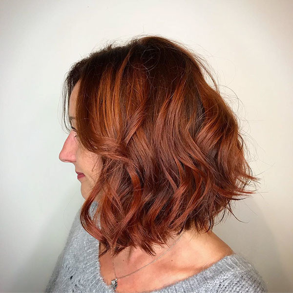 9 short wavy hair women