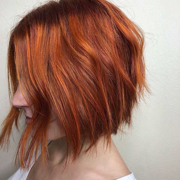 Angled Bob Hair