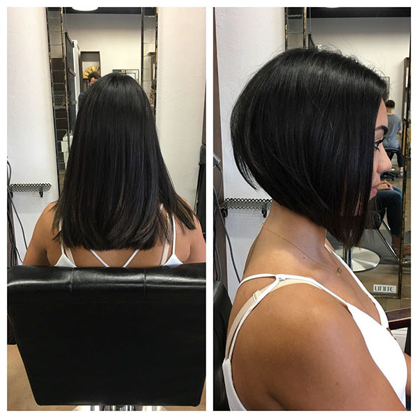 Black Bob Hair