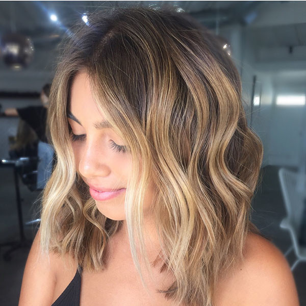 Blonde Balayage Hairstyle
