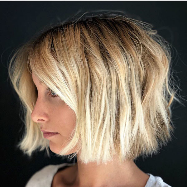 Blonde Bob Short Haircut