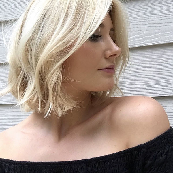 Blonde French Bob Hair