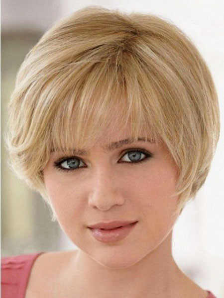 Blonde Hair with Fringe