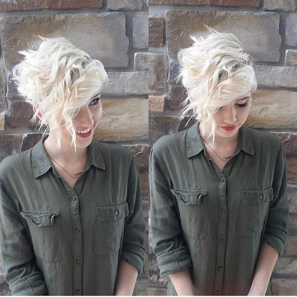 Blonde Short Hair