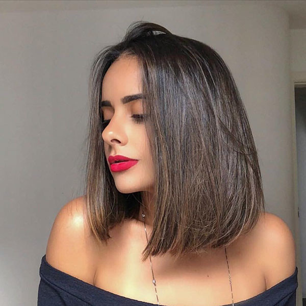 Blunt Long Bob