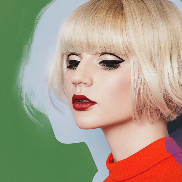 Bob Cut with Blunt Bangs