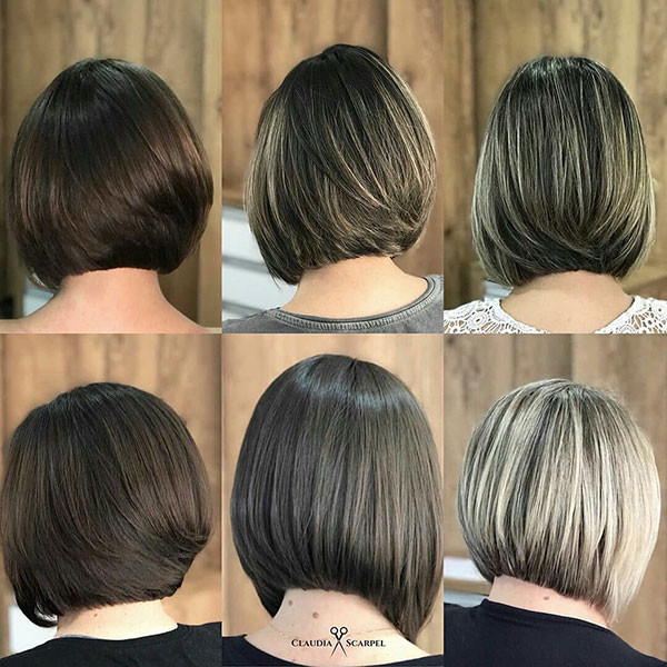 Bob Haircut Back Views