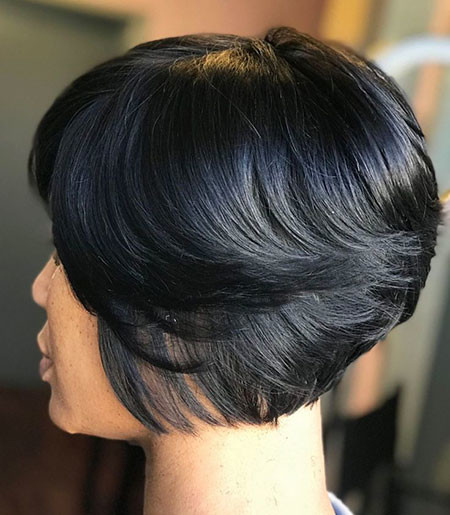 Brunette Short Bob
