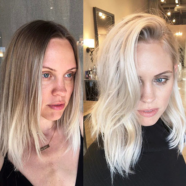 Cool Blonde Bob Style
