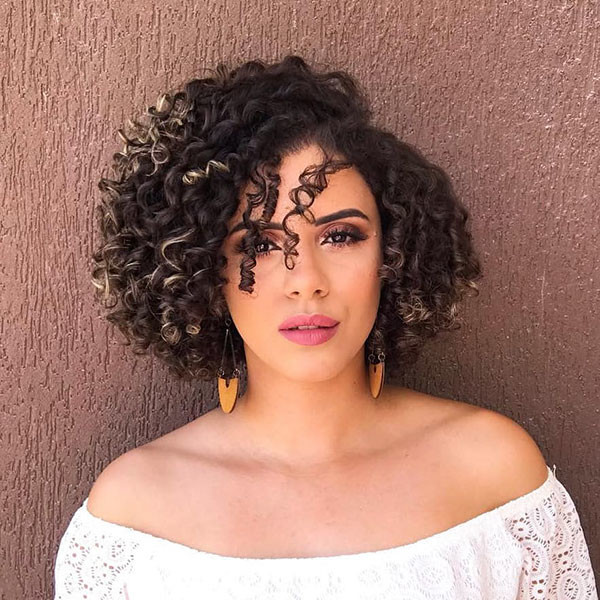 Curly Bob Cut 2019