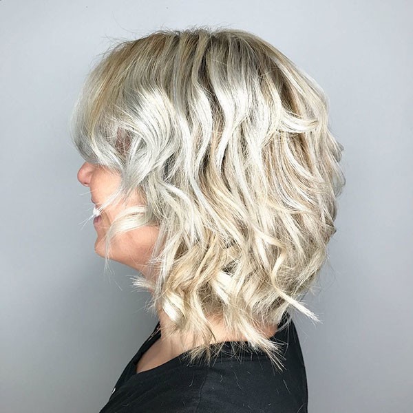 Curly Wavy Bob