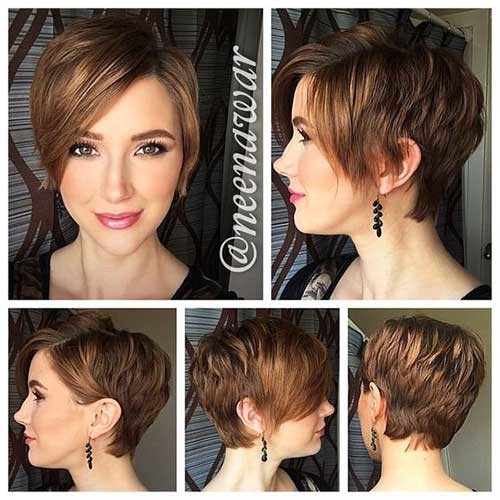 Cute Short Hairstyle for Wavy Hair