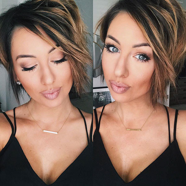 Cute Woman Short Hair