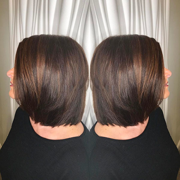 Dark Brown Bob 1