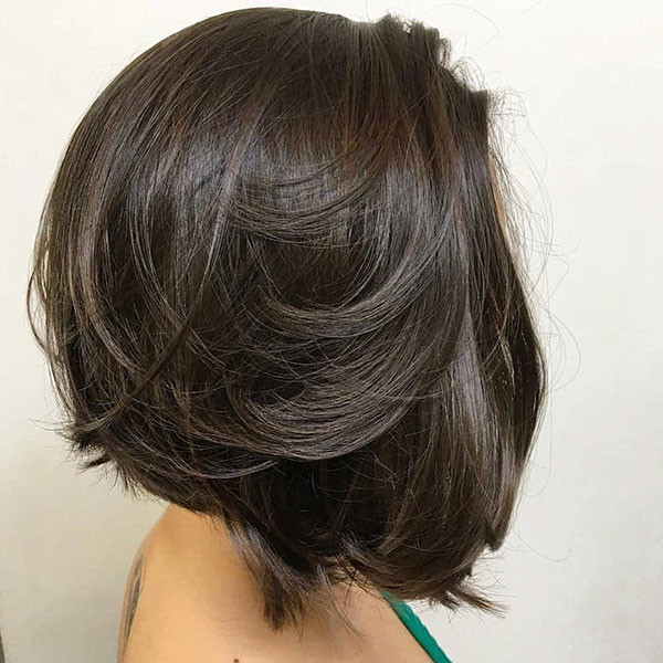 Dark Brown Bob