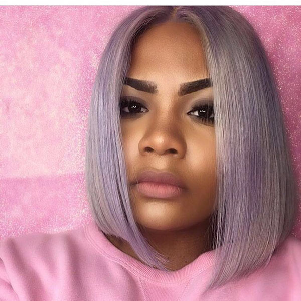 Fine Grey Bob