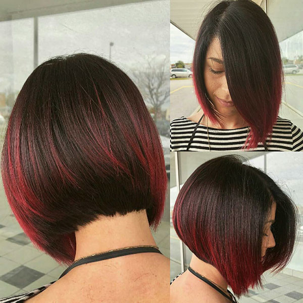 Graduated Bob Hair Style