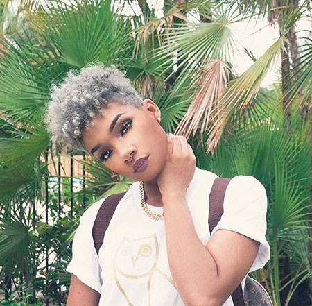 Grey Natural Hair