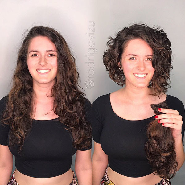 Hairstyle for Short Curly Hair