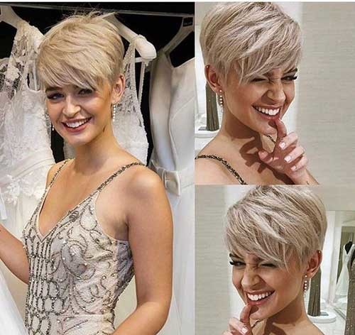 Ice Blond Pixie