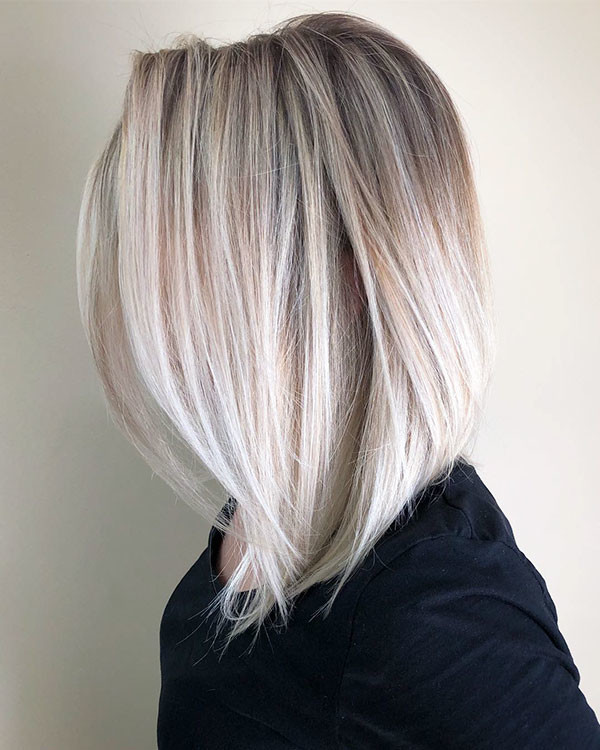 Ice Blonde Fine Hair