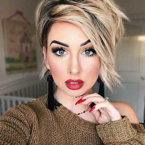 Layered Asymmetrical Pixie Bob