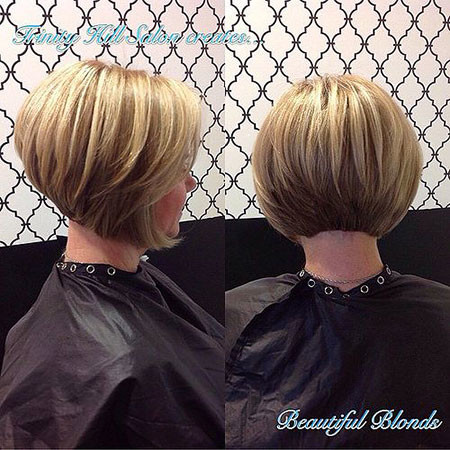Layered Blonde Bob