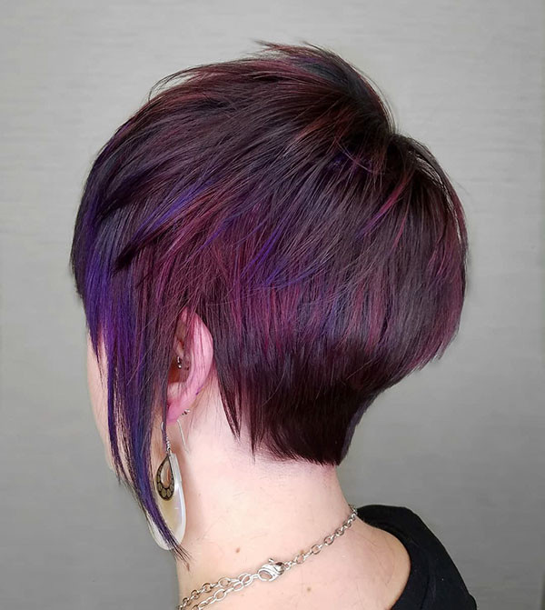 Layered Long Pixie
