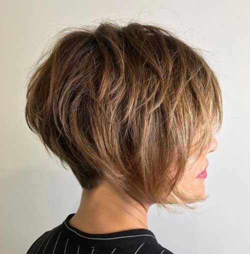 Layered Short Haircut