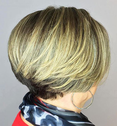 Layered Short bob