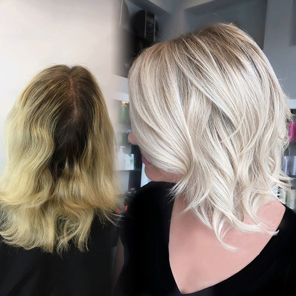 Light Blonde Short Hairstyle