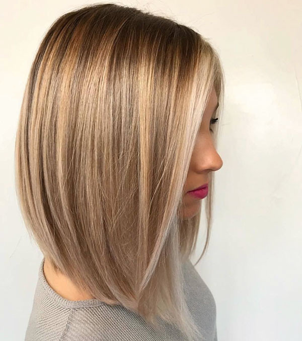 Lob for Fine Hair