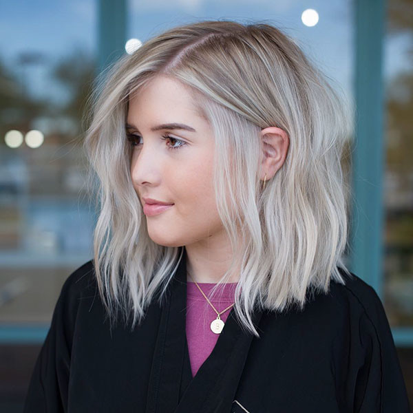 Long Blonde Bob