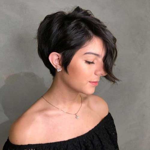 Long Pixie Bob Haircut