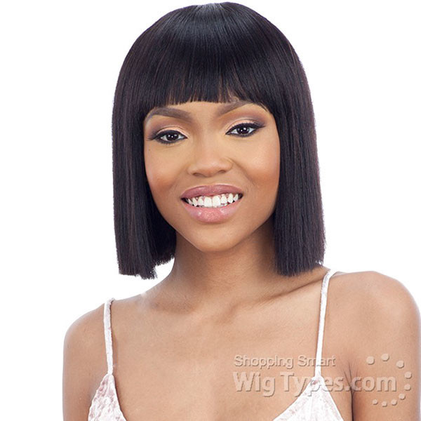 Medium Bob with Bangs
